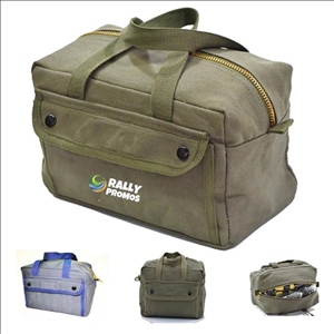 Brass Zipper Mechanics Tool Bag